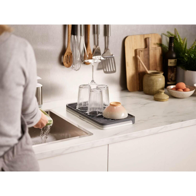 Joseph Joseph Tier Expandable Draining Mat - Grey - Potters Cookshop