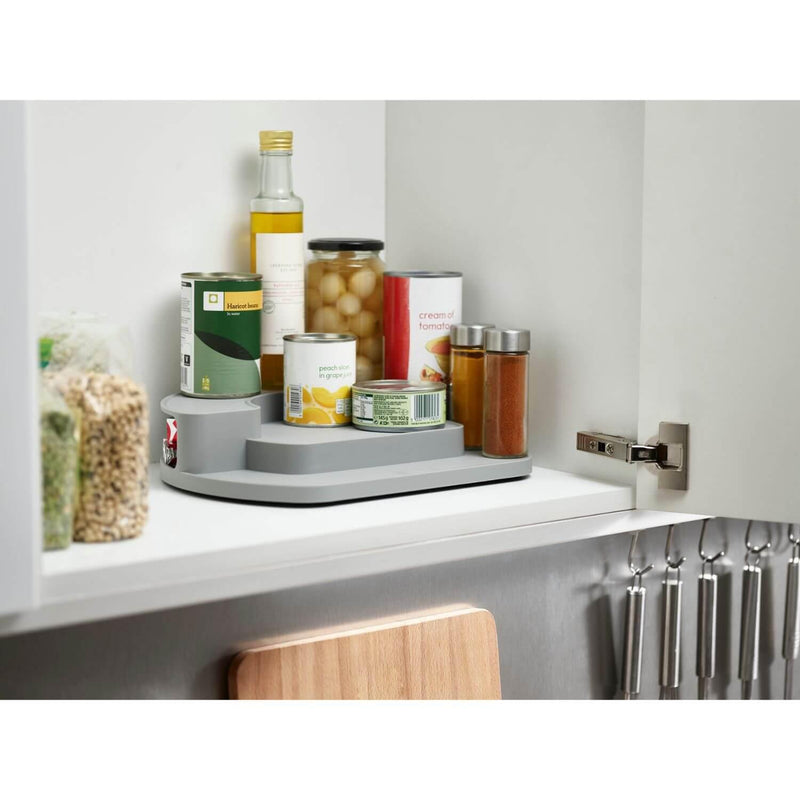 Joseph Joseph Cupboard Store Rotating Organsier - Grey - Potters Cookshop