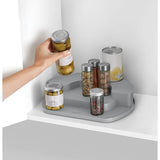 Joseph Joseph Cupboard Store Rotating Organsier - Grey - Potters Cookshop