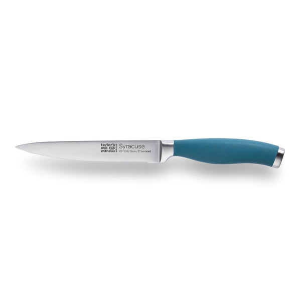 Taylor's Eye Witness Syracuse 13cm Serrated Utility Knife - Air Force Blue