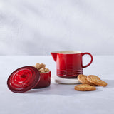 Le Creuset Stoneware Milk & Sugar Set - Cerise