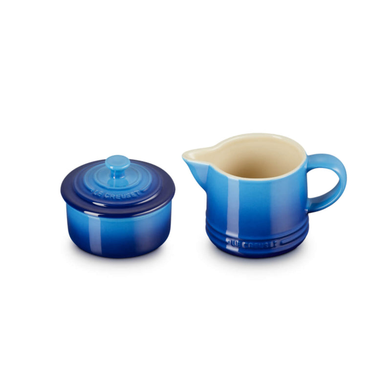 Le Creuset Stoneware Milk & Sugar Set - Azure