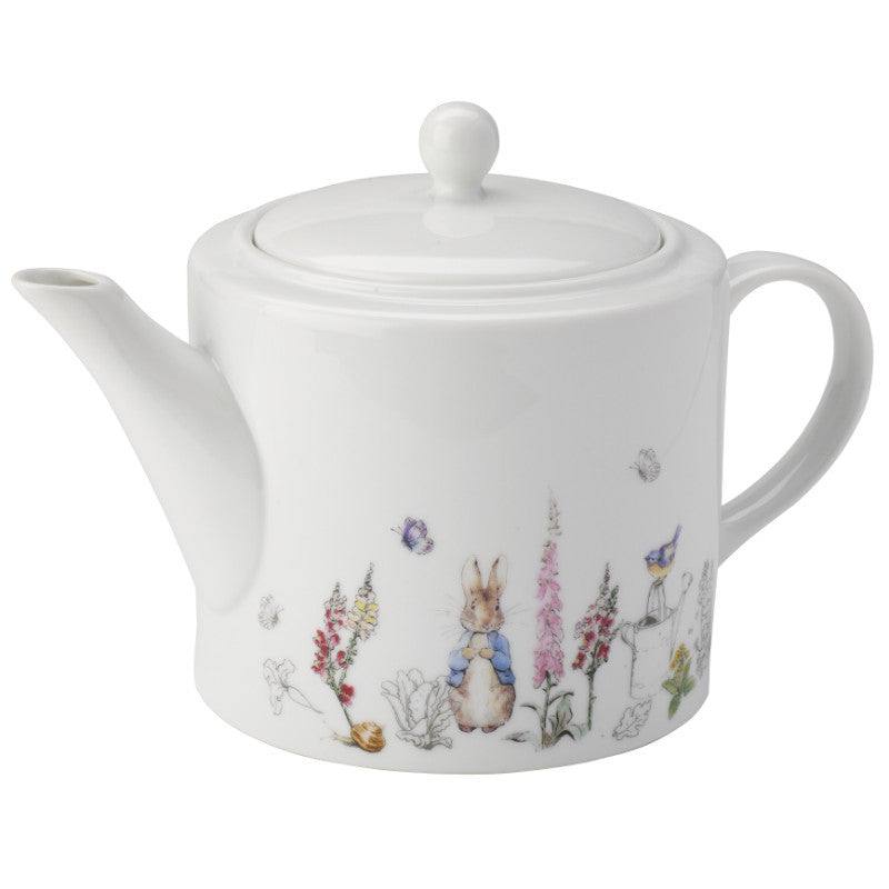 Peter Rabbit Classic White Tea Pot - Potters Cookshop