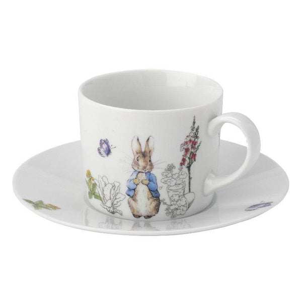 Peter Rabbit Classic Cup & Saucer - Potters Cookshop