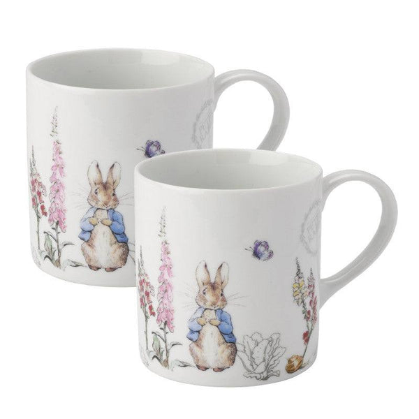 Peter Rabbit Classic 2 Piece Mug Set - Potters Cookshop