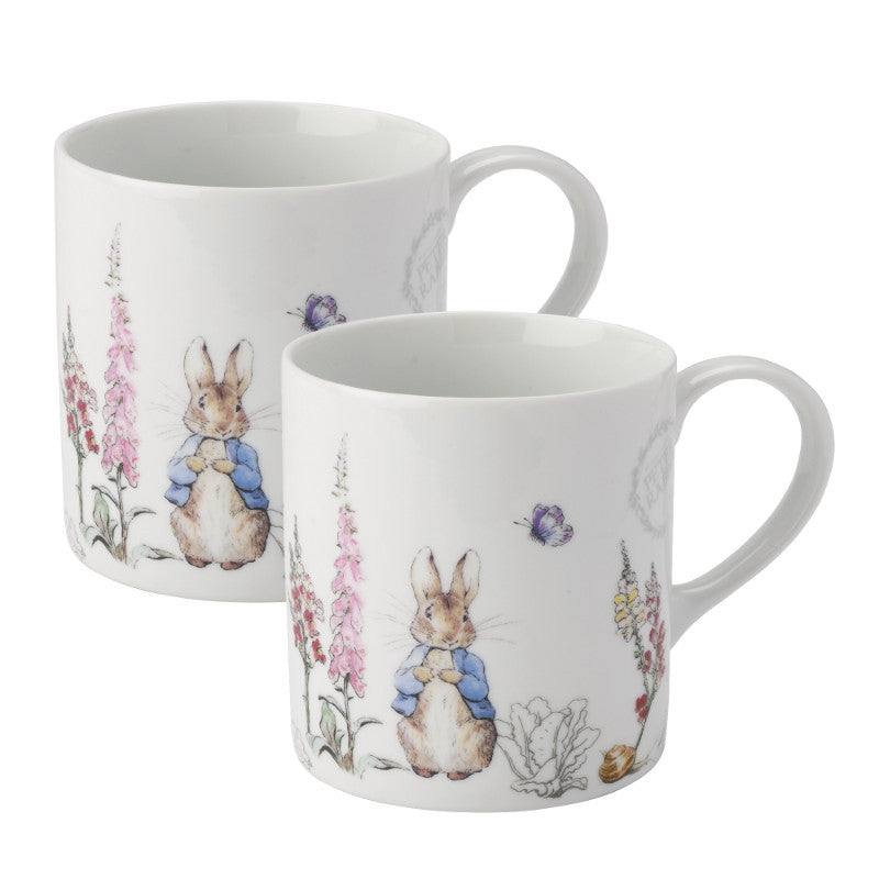 Peter Rabbit Classic 2 Piece Mug Set - Potters Cookshop