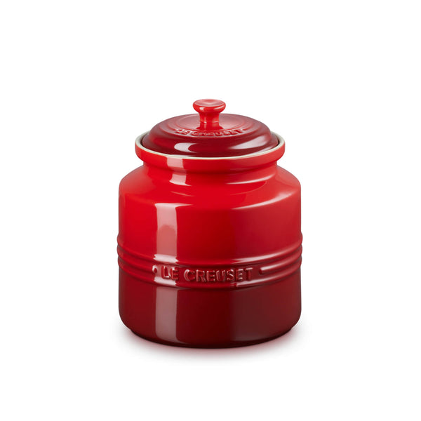 Le Creuset Stoneware 2.4 Litre Biscuit Jar - Cerise