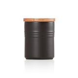 Le Creuset Stoneware Medium Storage Jar - Satin Black - Potters Cookshop
