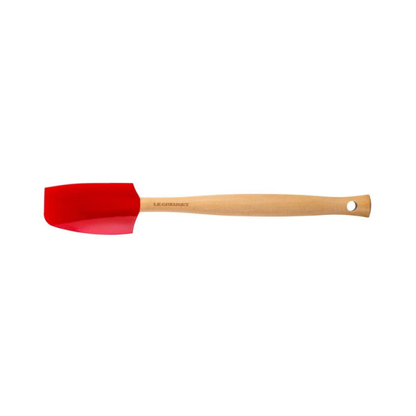 Le Creuset Craft Small Silicone Spatula - Cerise - Potters Cookshop