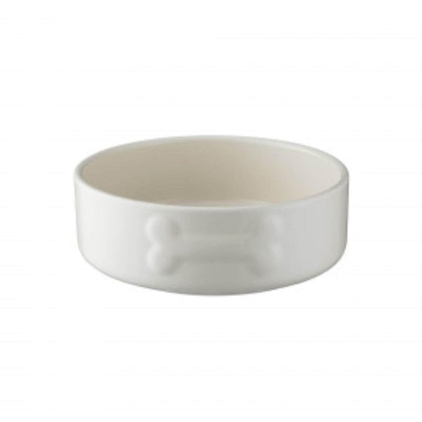 Mason Cash Colour Mix Cream Dog Bowl - 15cm - Potters Cookshop