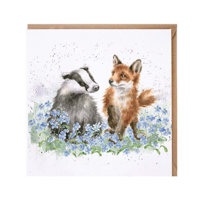 Wrendale Designs Card - Forget Me Not