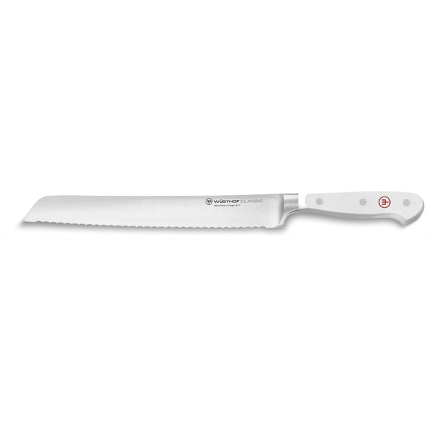 Wusthof Classic 23cm Bread Knife - White