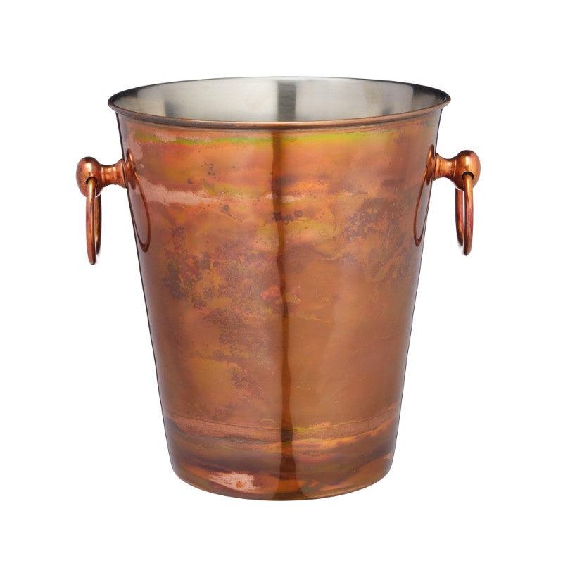 BCCHAMIRIDCOP Barcraft Iridescent Copper Champagne Ice Bucket