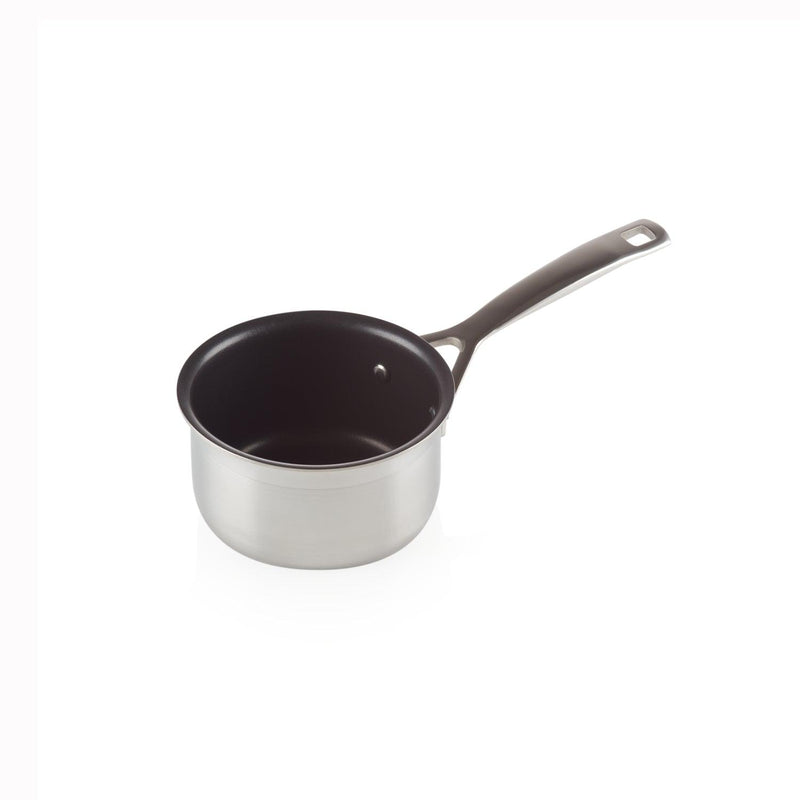 Le Creuset 3-Ply Stainless Steel Non-Stick Milk Pan - 14cm - Potters Cookshop