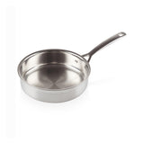 Le Creuset 3-Ply Stainless Steel Saute Pan - 24cm - Potters Cookshop