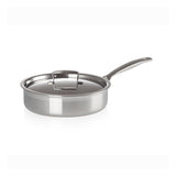 Le Creuset 3-Ply Stainless Steel Saute Pan - 24cm - Potters Cookshop