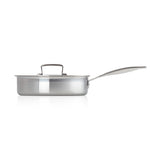 Le Creuset 3-Ply Stainless Steel Saute Pan - 24cm - Potters Cookshop