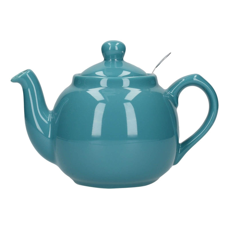 London Pottery Farmhouse 2 Cup Teapot - Aqua - Potters Cookshop