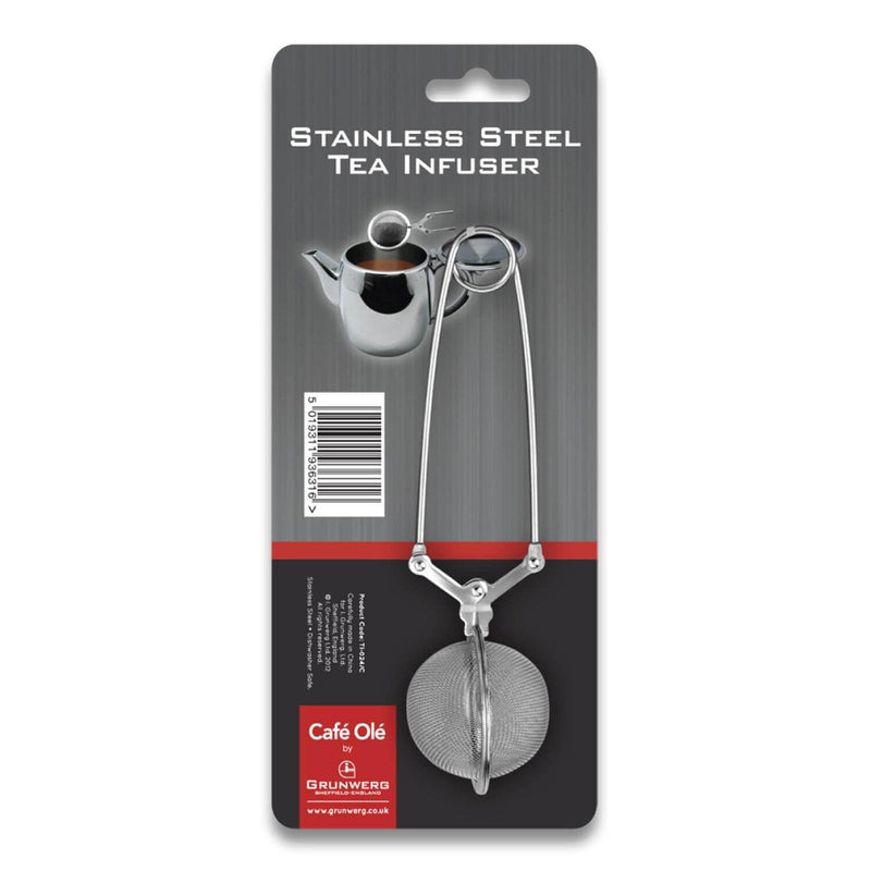 Grunwerg Mesh Bowl Stainless Steel Tea Infuser - Potters Cookshop