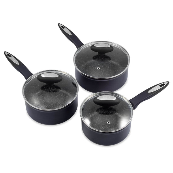 Zyliss Ultimate Non Stick Saucepan Set - 3 Piece