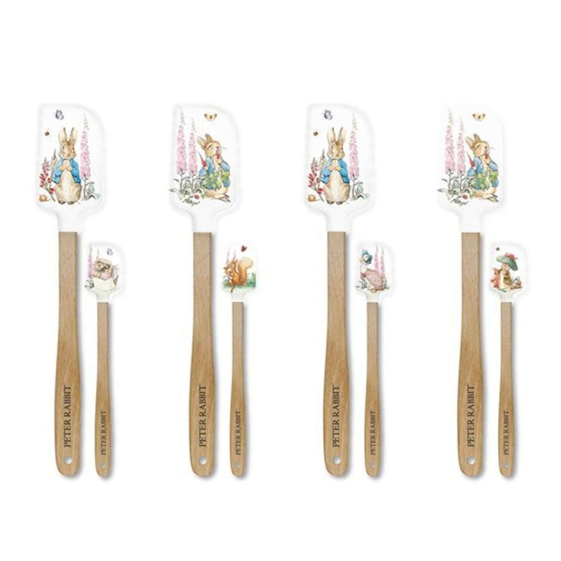 Peter Rabbit Baking 2 Piece Spatula Set - Potters Cookshop