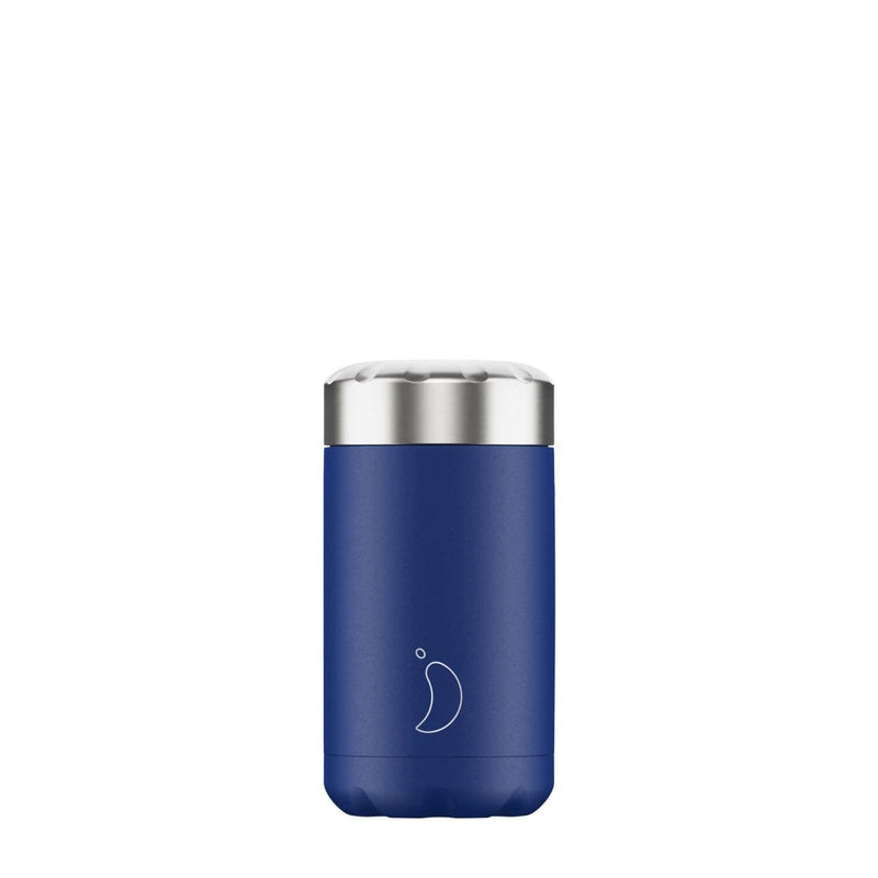 Chilly's 500ml Food Pot - Matte Blue - Potters Cookshop