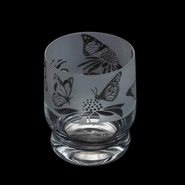 Dartington Aspect Tumbler - Butterflies - Potters Cookshop