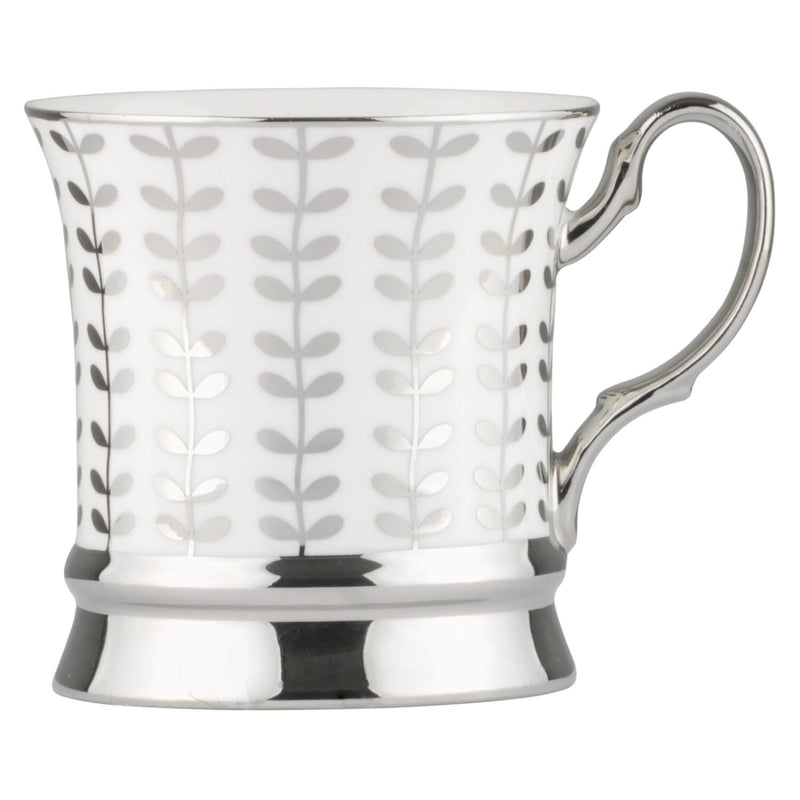 Bia International Porcelain Vine 400ml Mug - Platinum