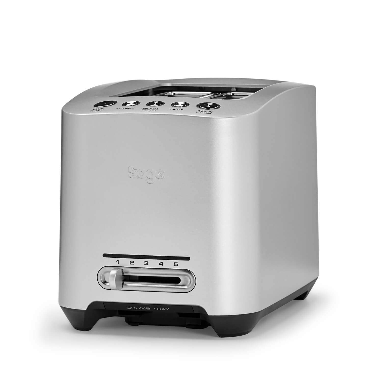 Buy Sage Appliances | BTA825 Smart Toast 2 Slice Toaster - Silver ...