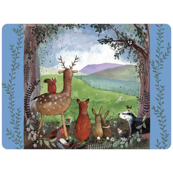 Alex Clark Placemat - Forest Friends - Potters Cookshop