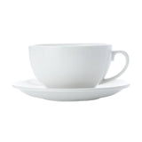 Maxwell & Williams White Basics Cappuccino Cup & Saucer Set - Potters Cookshop