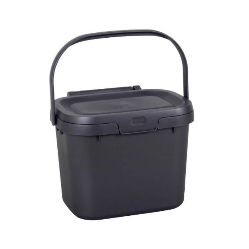 Addis 4.5 Litre Compost Caddy - Metallic