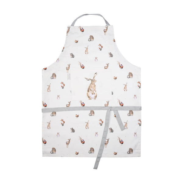 Wrendale Designs by Hannah Dale 100% Cotton Apron - Woodlanders