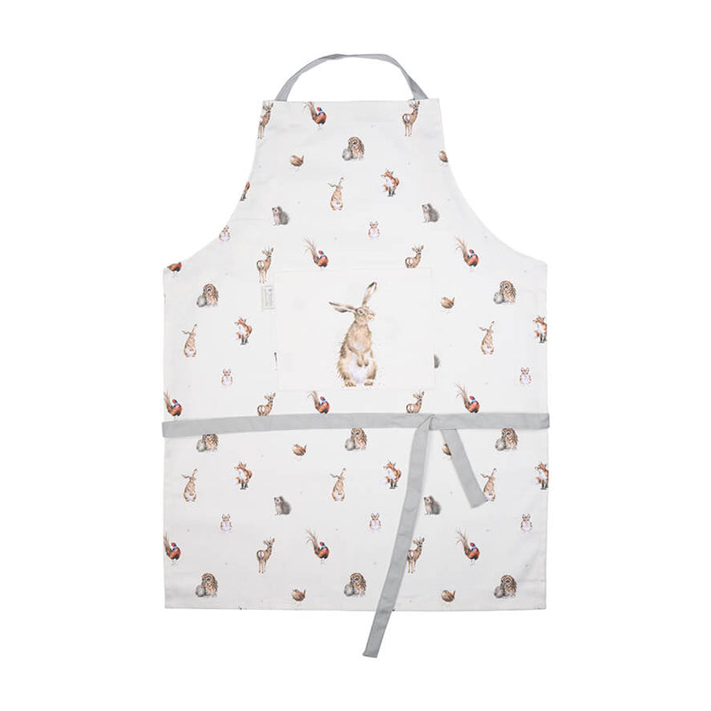 Wrendale Designs by Hannah Dale 100% Cotton Apron - Woodlanders