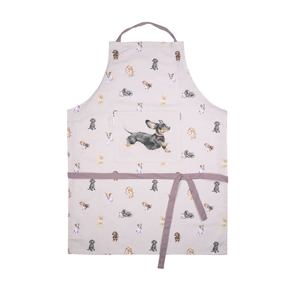 Wrendale Designs by Hannah Dale 100% Cotton Apron - A Dogs Life