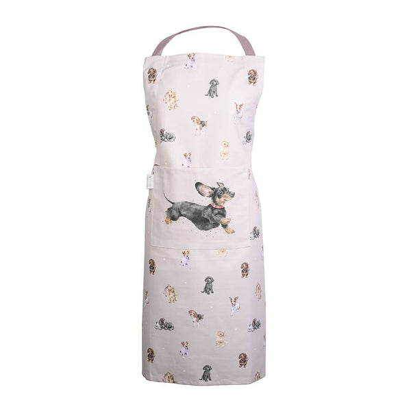 Wrendale Designs by Hannah Dale 100% Cotton Apron - A Dogs Life