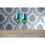 Artland Peacock 2 Piece Champagne Flute Set - Potters Cookshop