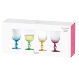 Anton Studios Design Swirl 4 Piece Wine Glass Set - Potters Cookshop