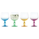 Anton Studios Design Swirl 4 Piece Gin Glass Set - Potters Cookshop