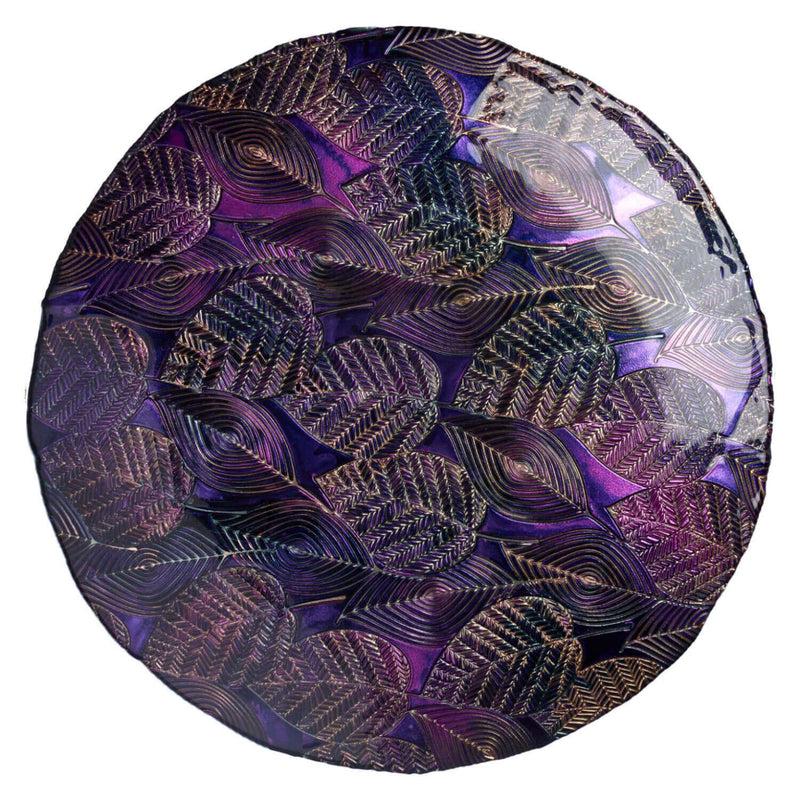 Anton Studio Designs Glass Autumnal Amethyst Bowl - Potters Cookshop