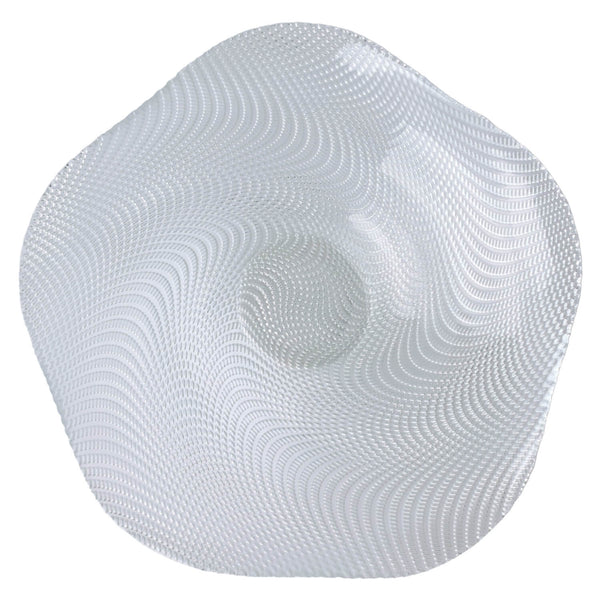 Anton Studio Designs Vortex Deep Glass Bowl - Clear