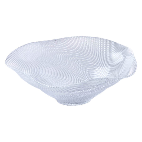 Anton Studio Designs Vortex Deep Glass Bowl - Clear