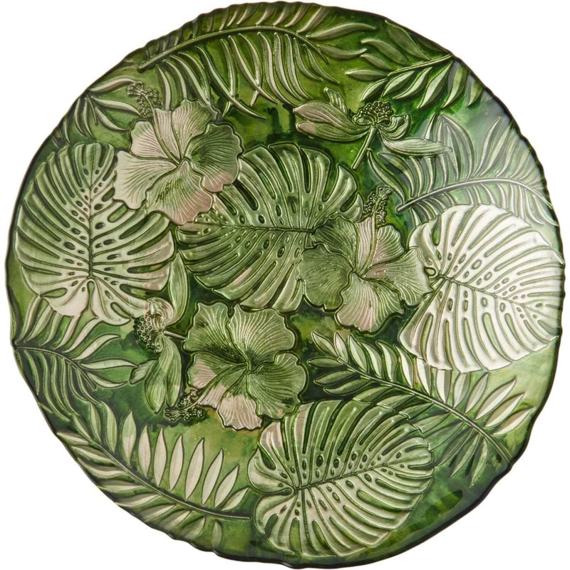 Anton Studio Designs Tropical Glass Round Bowl - 32.5cm - Potters Cookshop