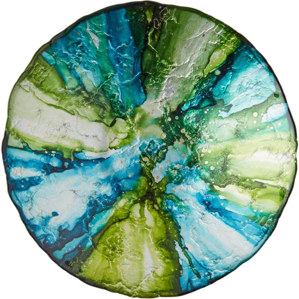 Anton Studio Designs Coral Glass Round Bowl - 32cm - Potters Cookshop