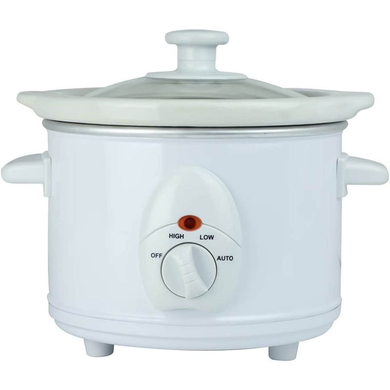 Status Austin 1.5 Litre Round Slow Cooker - White