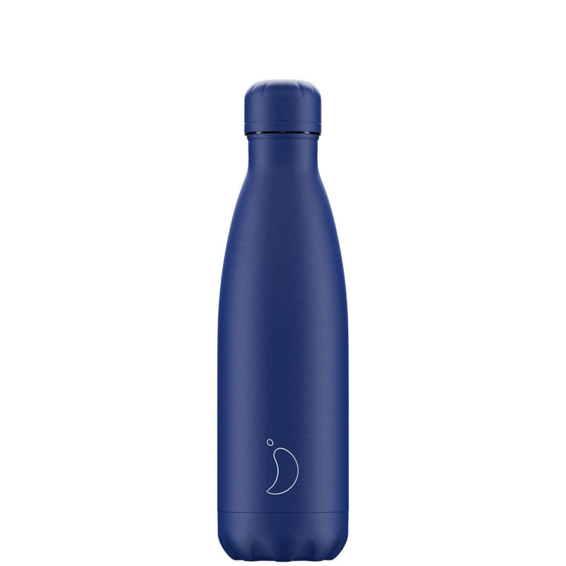 Chilly's 500ml Matte Bottle - All Blue - Potters Cookshop