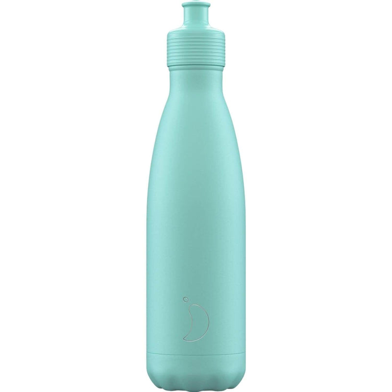 Chilly's 500ml Sports Drinks Bottle - Pastel Green - Potters Cookshop