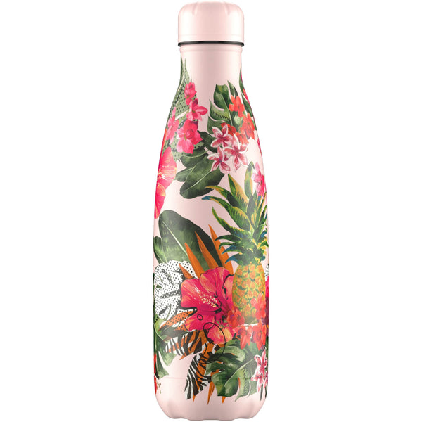 Chilly's 500ml 3D Tropical Reusable Water Bottle - Hidden Toucan