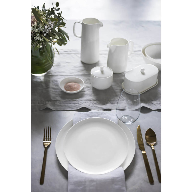 Maxwell & Williams Cashmere White Coupe Side Plate - 19cm - Potters Cookshop
