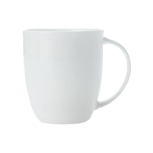 Maxwell & Williams Cashmere White Coupe Mug - 420ml - Potters Cookshop